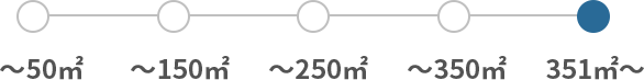 350㎡~