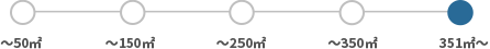350㎡~